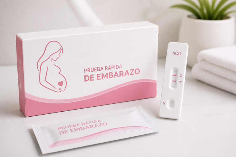 Prueba rápida de embarazo
